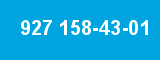 927 158-43-01